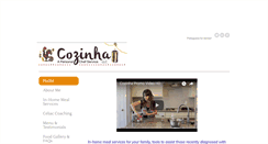 Desktop Screenshot of mycozinha.net